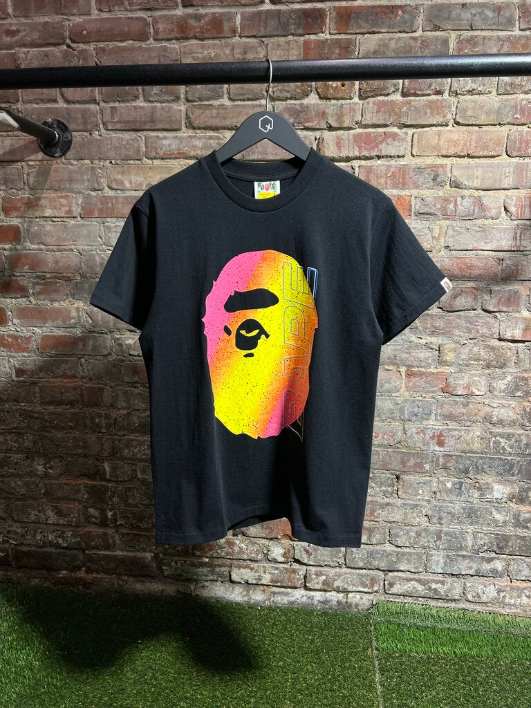 Bape Ape Head Gradient Tee Sz. S