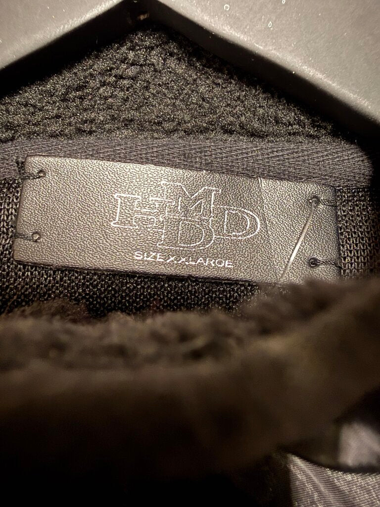 HMDD Fleece Zip-Up Black Sz. XXL