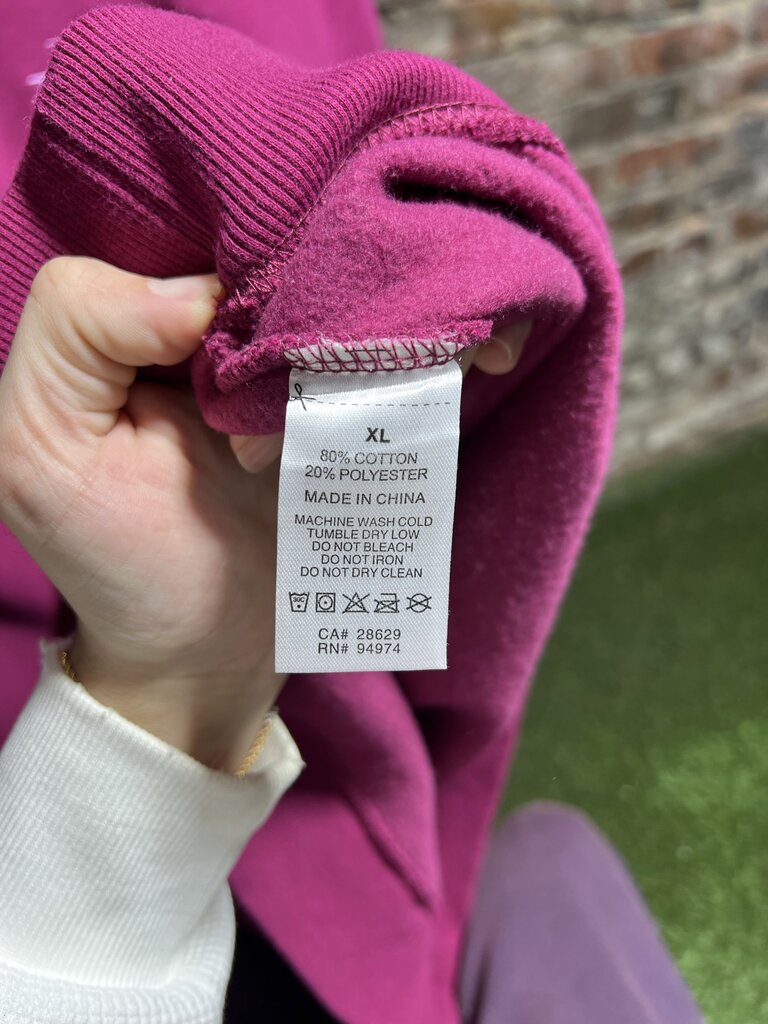 Stussy Hoodie Purple Sz. XL