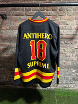 Supreme Anti Hero Ozzy Black Hockey Jersey Black Sz. S