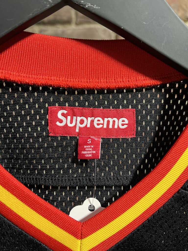 Supreme Anti Hero Ozzy Black Hockey Jersey Black Sz. S