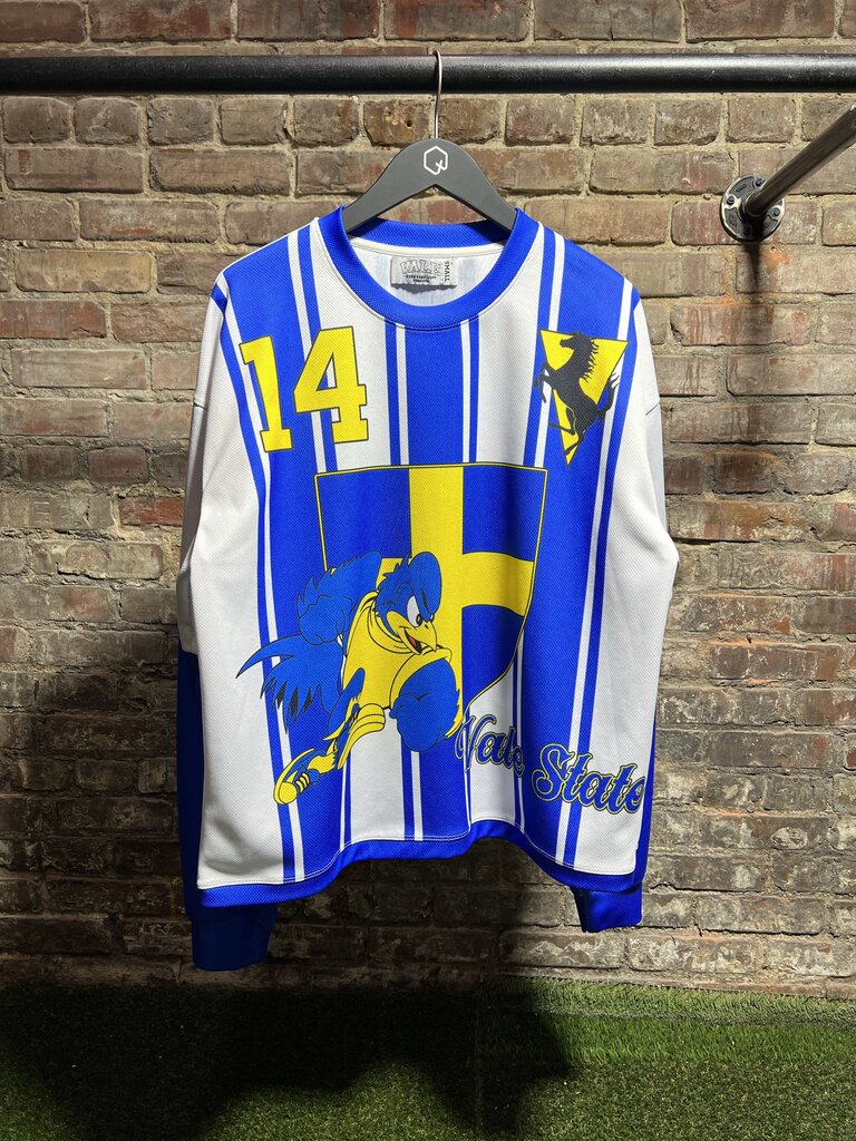 Vale State Striped Soccer Jersey Longsleeve Sz. S