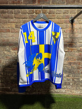 Vale State Striped Soccer Jersey Longsleeve Sz. S