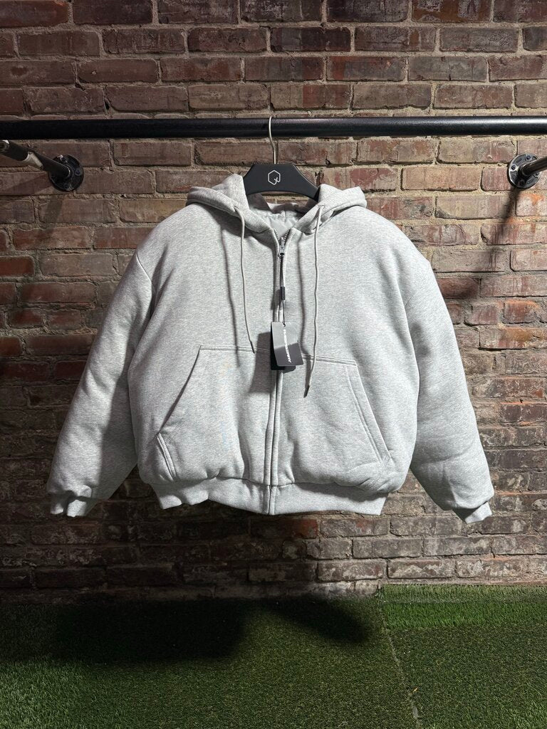 GV Gallery Grey Reversible Puffer Jacket Sz. S