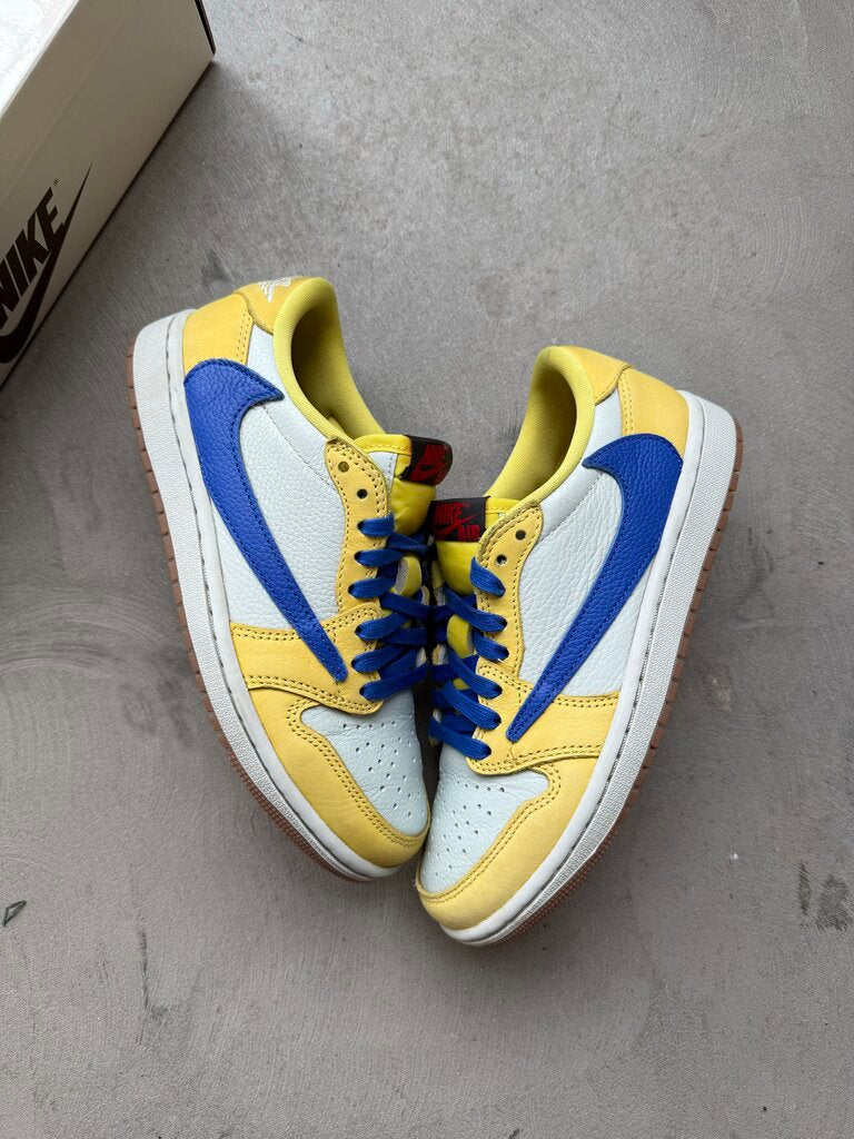 Travis Scott x Jordan 1 Canary Sz. 4.5M