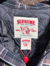 Supreme X True Religion Flannel Brown/Black Sz. L