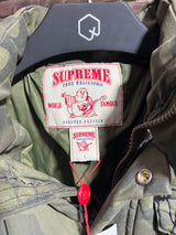 Supreme X True Religion Camouflage Puffer Jacket