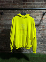 Balenciaga Sport Logo Hoodie Yellow Sz. M