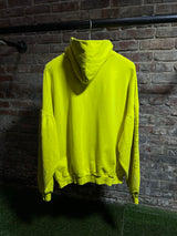 Balenciaga Sport Logo Hoodie Yellow Sz. M