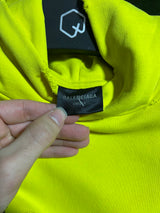 Balenciaga Sport Logo Hoodie Yellow Sz. M