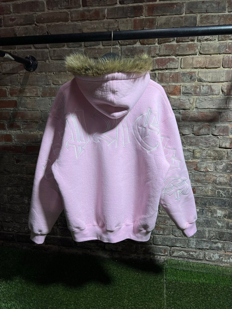 Supreme Faux Fur Zip-Up Sz. M