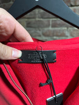 HMDD Faded Red Basic Zip Sz. XS