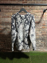 Supreme Grey Floral Knitted Sweater Sz. L