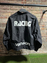 Supreme X Vanson Leathers Motor Cycle Jacket Black Sz. XL