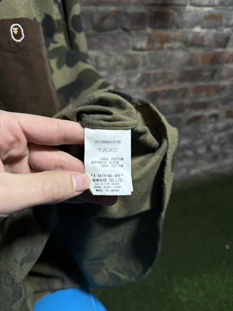 Bape Button Up Sz. XL