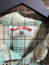 Vale Forever Gemstone Flannel Green Sz. M
