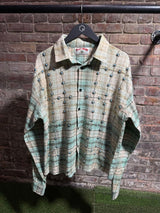 Vale Forever Gemstone Flannel Green Sz. M