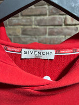 Givenchy Hoodie Red Sz. L