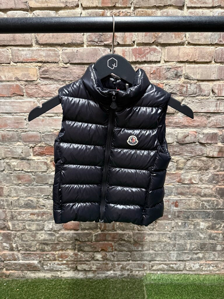 Moncler Mya Black Bubble Vest Sz. 6T