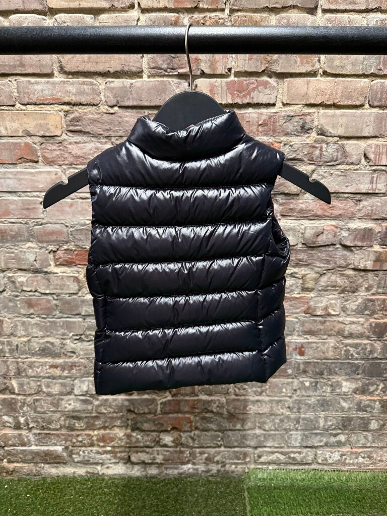 Moncler Mya Black Bubble Vest Sz. 6T
