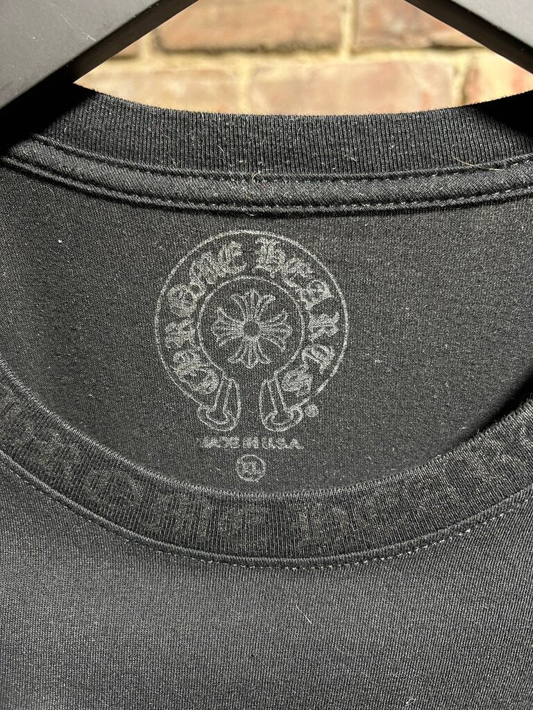Chrome Hearts Neck Script L/S Black Sz. XL