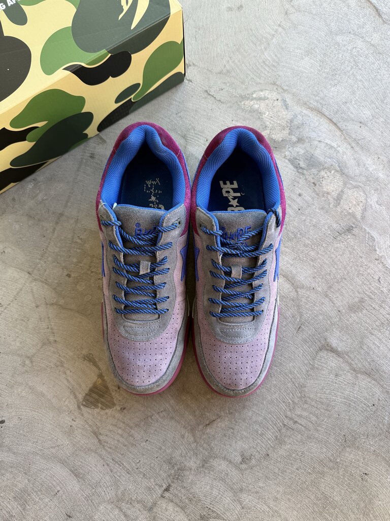Bape Roadsta Sneaker Purple/Blue Sz. 11