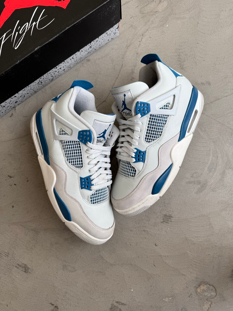 Jordan 4 Military Blue Sz. 12