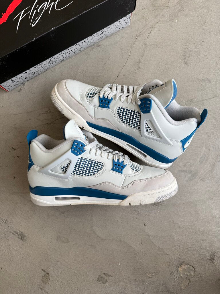 Jordan 4 Military Blue Sz. 12