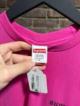 Supreme Anti-Racism Tee Pink Sz. M