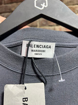 Balenciaga Campaign Tee Grey Sz. S