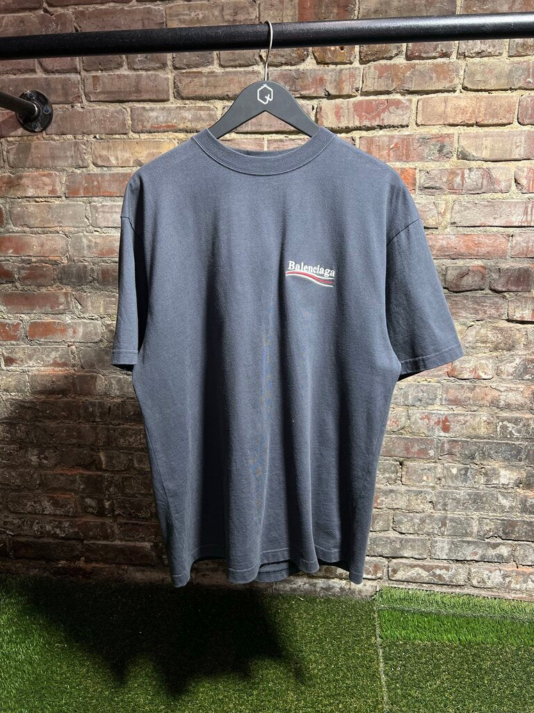 Balenciaga Campaign Tee Grey Sz. S