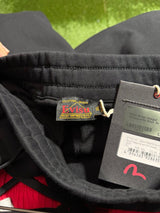 Evisu Brush Seagull Sweatpants Black Sz. XL