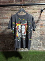 Vintage Malcom X AOP Sz. L