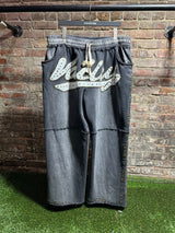 Vale State Rhinestone Sweatpants Black Sz. XL