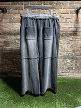 Vale State Rhinestone Sweatpants Black Sz. XL