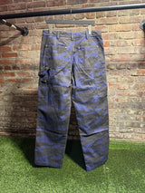 Hidden Season Blue Camo Double Knee Pants Sz. 32