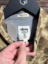 Stussy Camo Button Up Sz. M