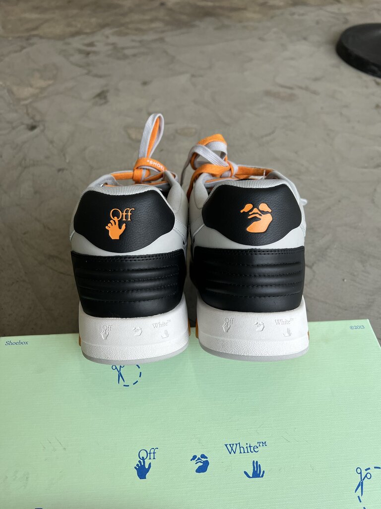 Off-White Out-Of-Office Sneaker Grey/Black Sz. 47