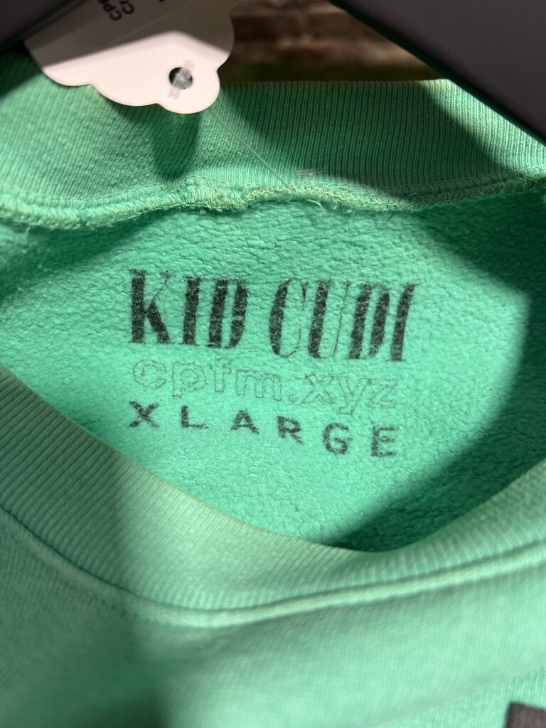 CPFM X Kid Cudi MOTM CrewneckTeal Sz. XL