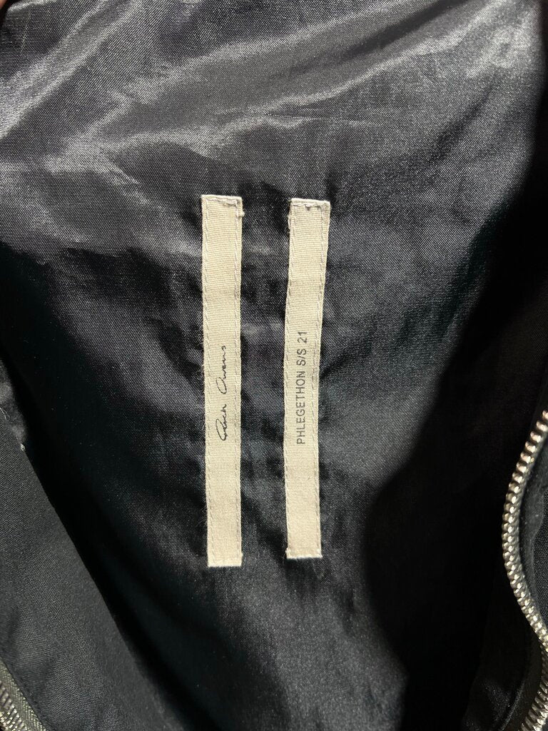 Rick Owens Mainline Black Jacket Sz. M