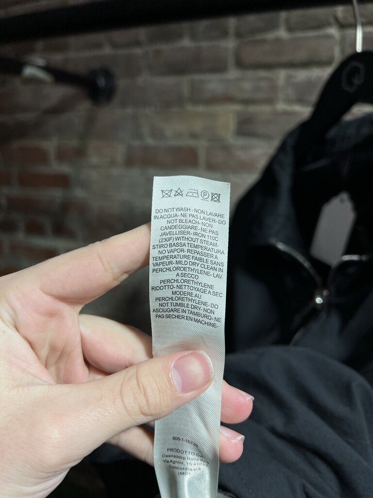 Rick Owens Mainline Black Jacket Sz. M