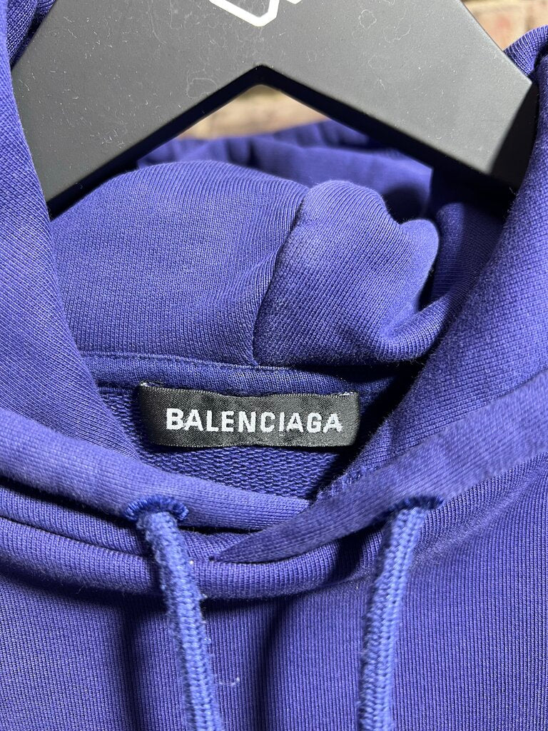 Balenciaga Copyright Logo Hoodie Sz. M