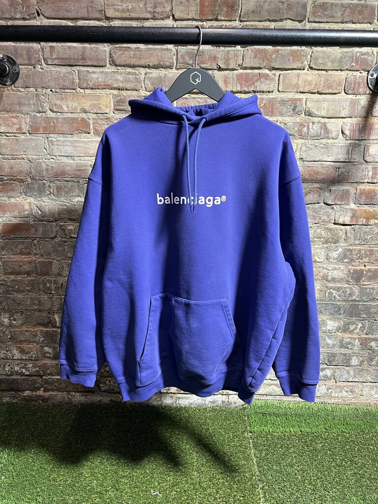 Balenciaga Copyright Logo Hoodie Sz. M