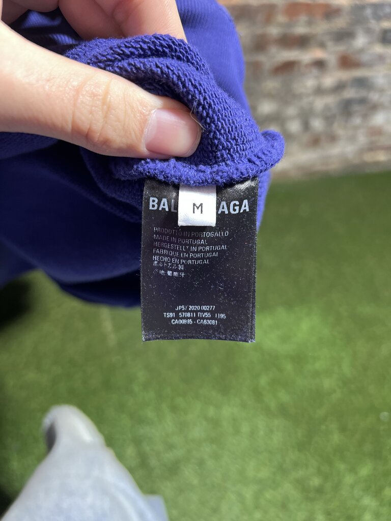 Balenciaga Copyright Logo Hoodie Sz. M