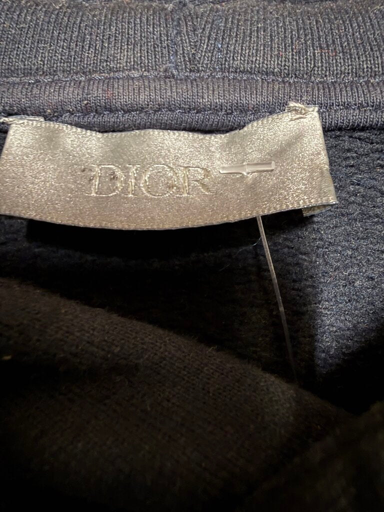 Christian Dior Icon Hoodie Navy Sz. XXL