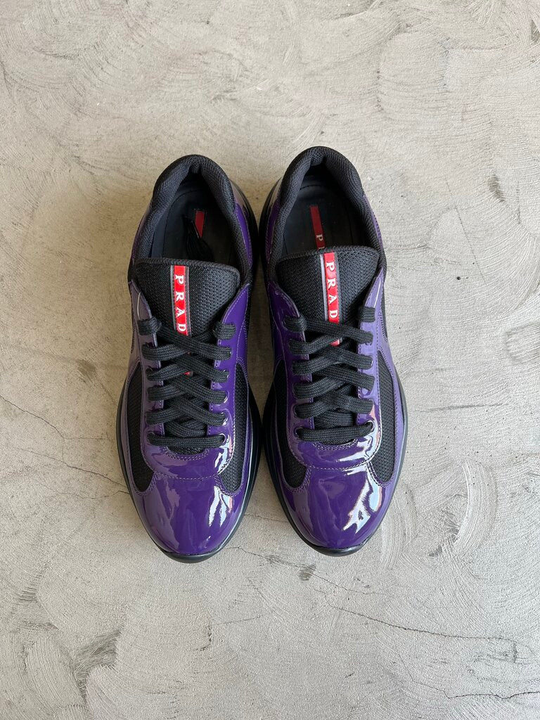 Prada America Cups Purple/Black Sz. 9.5 (US 11) | NO BOX