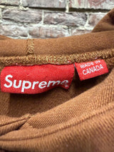 Supreme Box Logo Hoodie Rust Sz. S