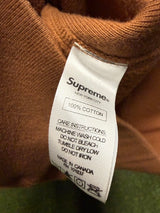 Supreme Box Logo Hoodie Rust Sz. S
