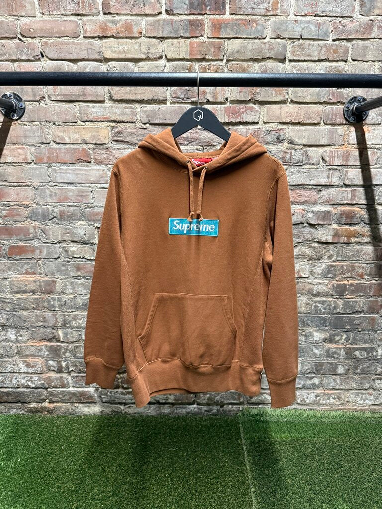 Supreme Box Logo Hoodie Rust Sz. S