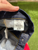 BBC Ice Cream Blue Denim Running Dog White Sz. XL